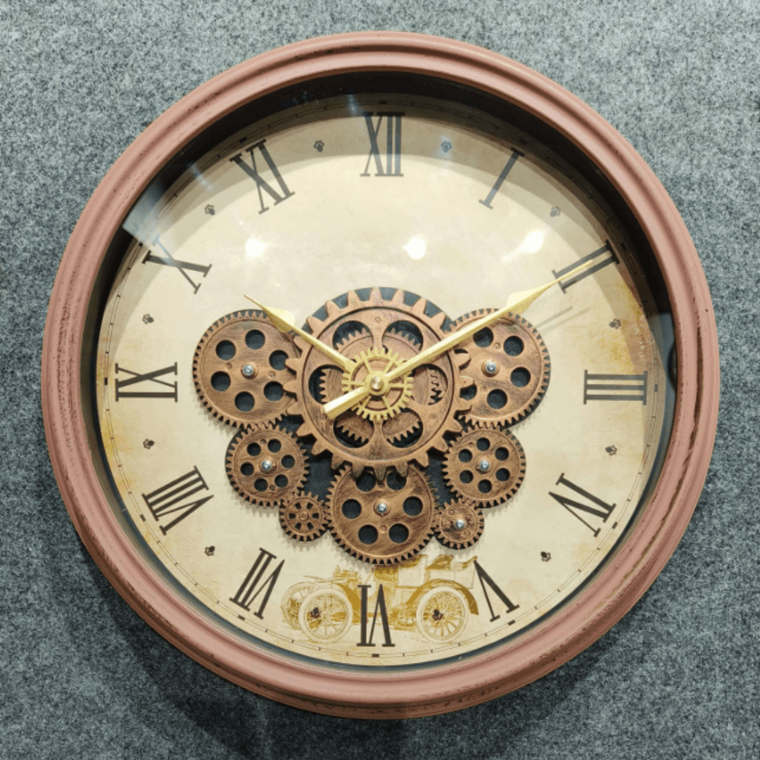 Royal Metal Gear Mechanical Clock Style 30